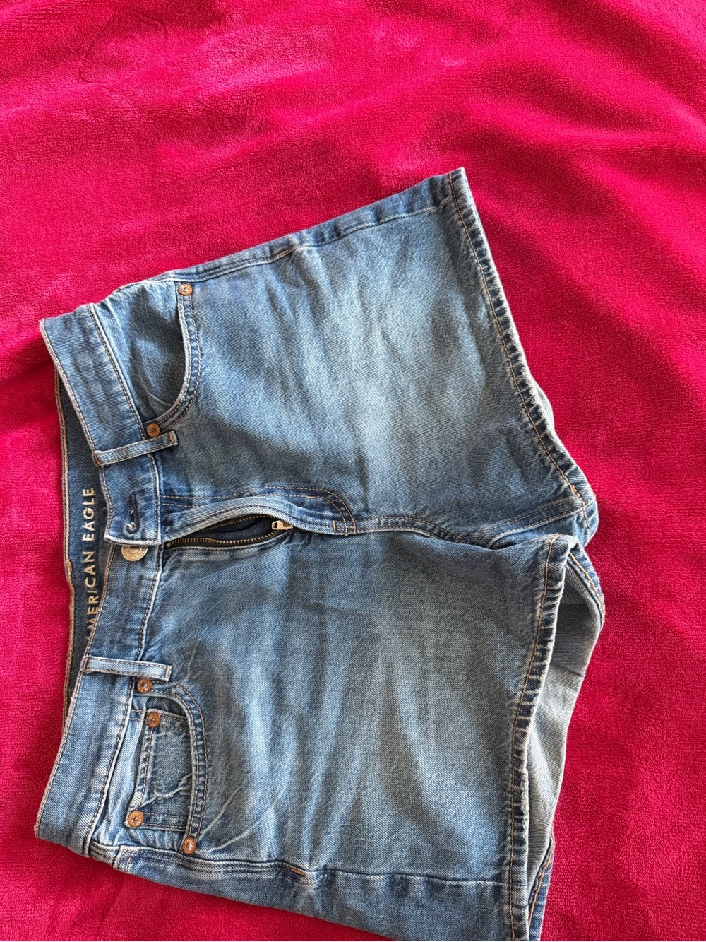 American Eagle Outfitters Light Blue Denim Shorts